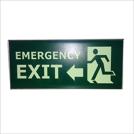 Emergency Exit Sign Board