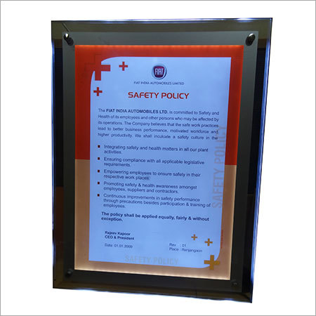 Acrylic LED Light Frame
