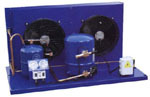 Condensing unit with Maneurop hermetic compressor (Hermetic condenser unit)