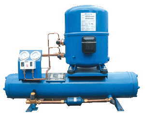 Hermetic water-cooled condensing units