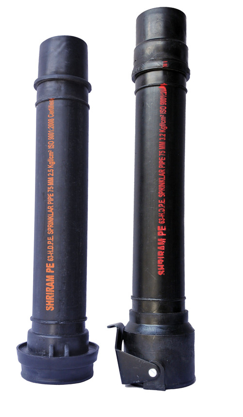 HDPE Pipes With Quick Action Coupler ( 6 m Long)
