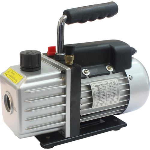 A series single stage vacuum pump
