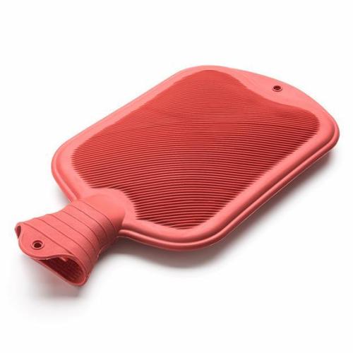 Plastic Hot Water Bottle One Side Ribbed