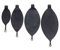 Anti-static Rebreathing Bag - Rubber, Sizes: 1l, 1.5l, 2l, 3l, Color: Black | New Equipment For Hospital Use, Weight: 100-300 Grams