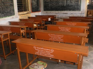 3 Seater School Bench