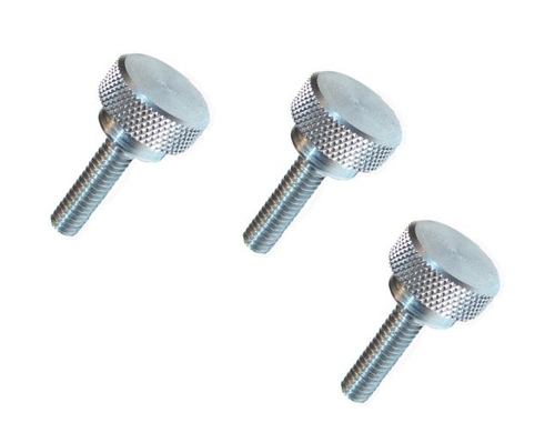 Polished Knurling Head Thumb Screws