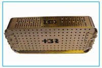 Rectangle Steel Surgical Autoclave Trays