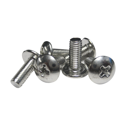 Mild Steel Machine Screws - Finish: Polished