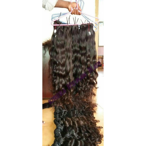 Indian Wavy Weft Hair