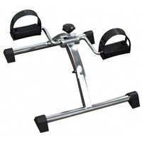 Folding Pedal Exerciser - Epoxy Coated Steel Framework, 35 Cm Width, 3.6 Kg Weight | New Manual Operating Type, Ideal For Hospital Use