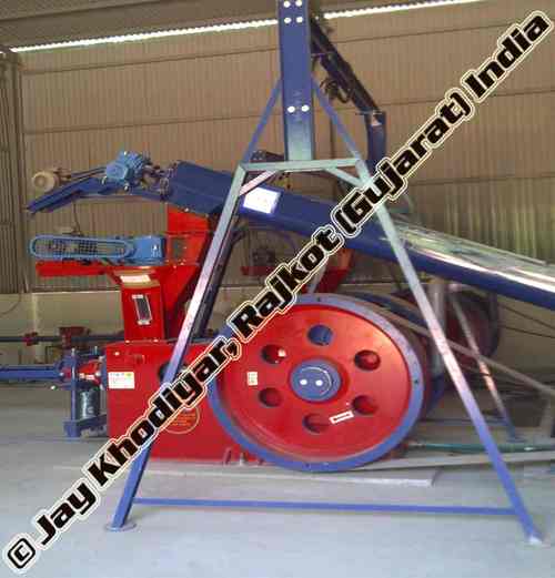 High Efficifiency Ground Nuts Shell Briquetting Machine