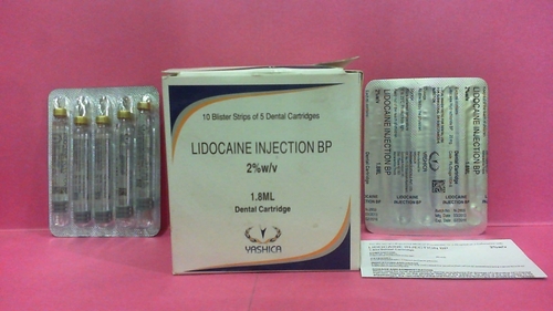 Lidocaine Injection 2% Dental Cart