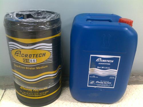 Blister Coating Mediums