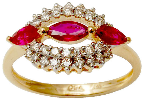 Handmade Gold  Jewelry Wholesaler, Diamond Ruby  Gender: Women'S