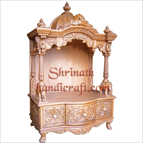Teakwood Carved Temple