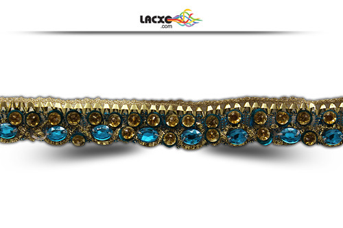 Beaded Hand Work Ribbon