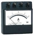Moving Coil Portable Ammeters And Voltmeter DC