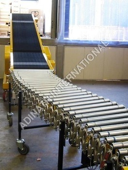 Automatic Flexible Moving Gravity Roller Conveyor