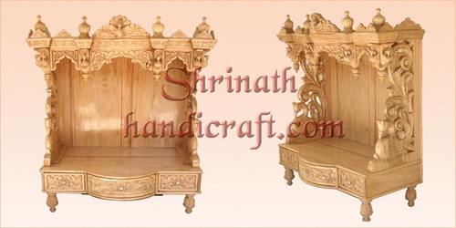 Crtm022, Fine Carved Temple For Home