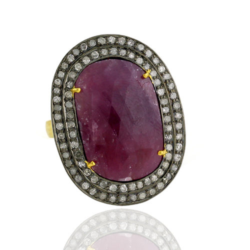 Diamond Gemstone Ring