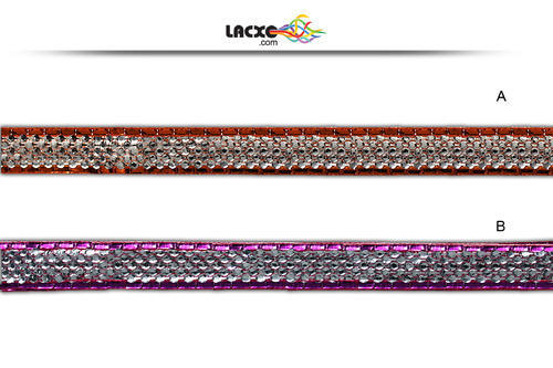 Water Soluble Metallic Lace