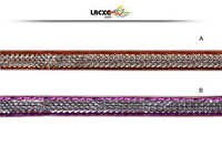 Water Soluble Metallic Lace