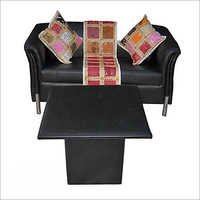 Event Furniture Rentals - Leather/wood Material, Variable Dimensions, Elegant Black Design | Comfortable Seating, Durable Materials, Versatile Use