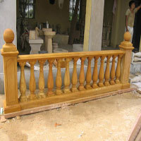 Sandstone Railing