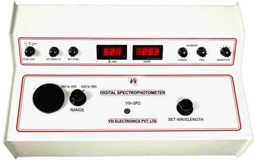 Digital Display Spectrophotometer