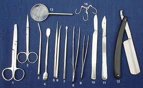 Dissecting Box - Steel, 17 Instruments | Autoclavable, Polished, Advanced Technology
