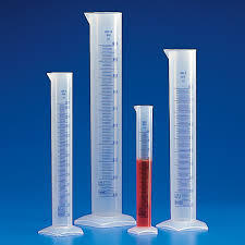 Cylinders - Capacity Range 5-2000ml Graduated Single Metric Scale with Pour Out | Class A Certificate Cap Precision Calibration