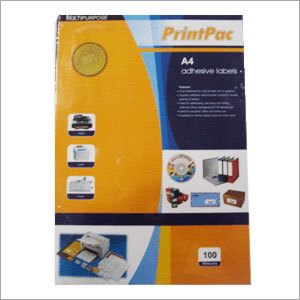 Printpac A4 Adhesive Label