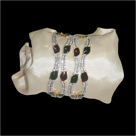 Designer American Diamond Bangles