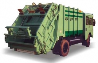 Rear End Loading Garbage Compactor Application: For Cleaning Trash