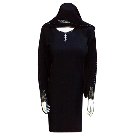 Stone Work Abaya