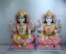 Marble Vishnu Laxmiji