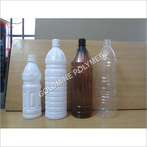 White And Brown Phenyl Plastic Bottle