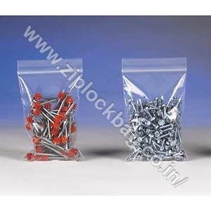 White Reclosable Bags