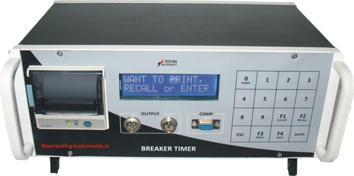 Circuit Breaker Timer By TESTING INSTRUMENTS