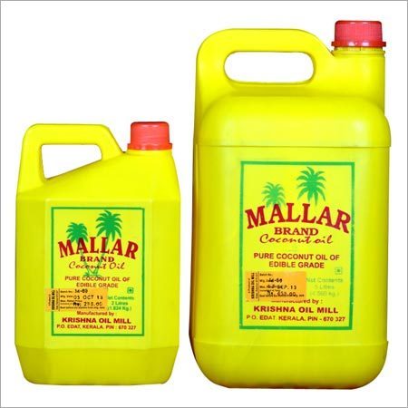 Edible Grade Coconut Oil - Plastic Jerrican, Yellow | Pure, Fresh, Nutritious, Versatile, Long Shelf Life