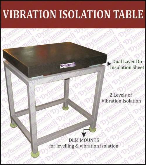 Silver Vibration Isolation Tables