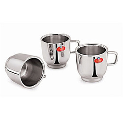 Stainless Steel Deluxe Plain Cup