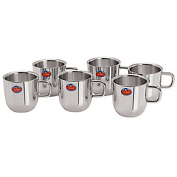 Stainless Steel Double Wall Cup Set
