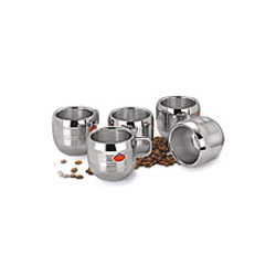 Double Walled Stainless Steel Tea Cup