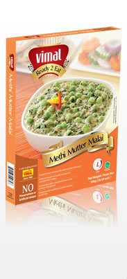 Methi Mutter Malai Grade: 99%