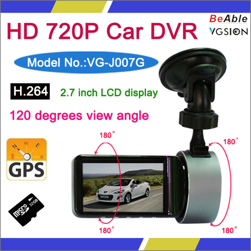 With G-sensor And GPS FULL HD 1080P Car Cameras