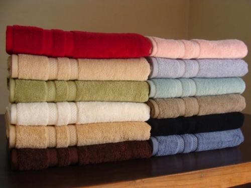 Cotton Bath Towel Vat Dye