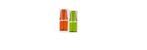 Florescent Safety Jacket with 01a Reflective Tape