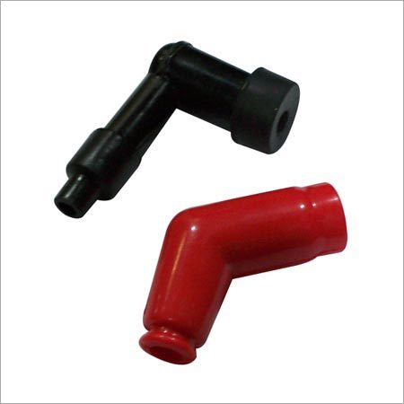 Spark Plug Cap - Plastic Material, Two Wheeler Type | Durable Design, Precise Dimensions, Easy Installation, Available in Various Sizes
