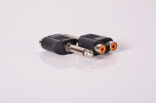 Connector 2RCA F - Phono Male